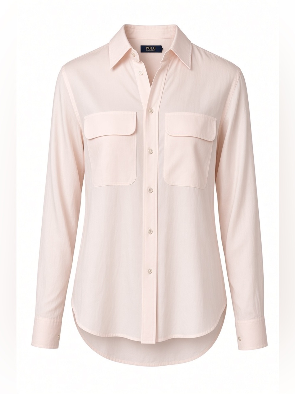 Ralph Lauren Sample 100% Silk Women’s Cream Blouse
